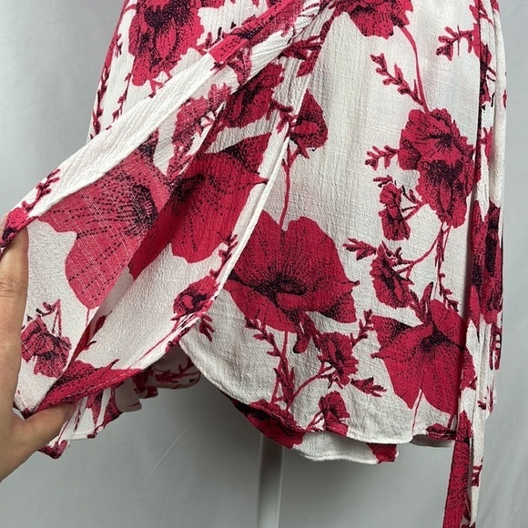 Free People French Quarter Floral Print Wrap Dress - Picture 4 of 13